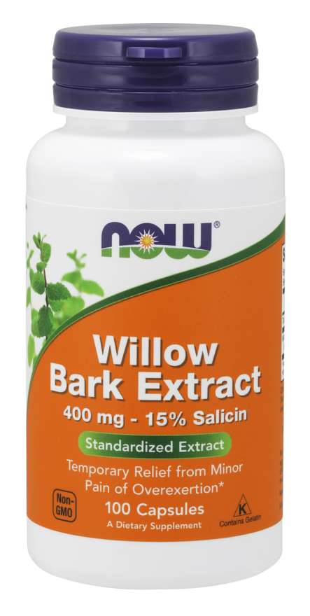 Willow Bark Extract, 400mg - 100 caps - Edinburgh Supplements